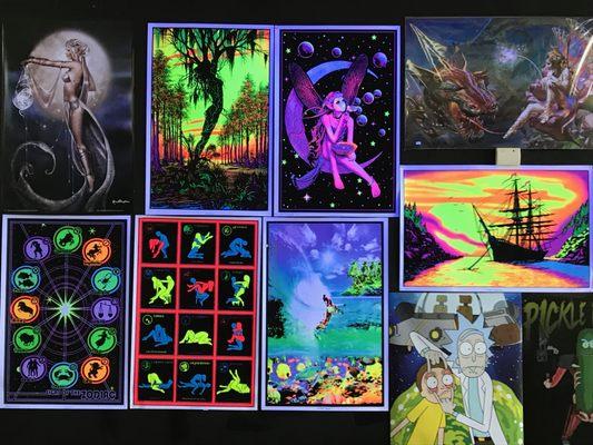 Black Light Posters