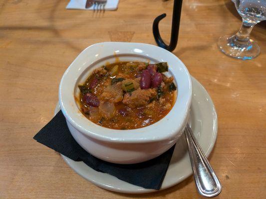 Vermont Sausage, Kale, and Kidney Beans