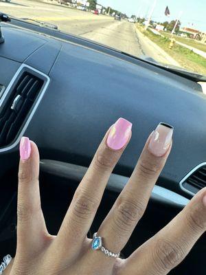 Uneven nails