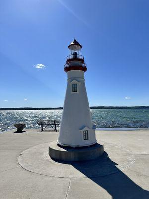 Lighthouse down the way.