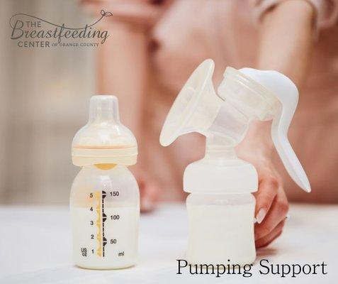 Pumping Support, Bottle Feeding Support, and more!