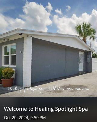 Healing Spotlight Spa