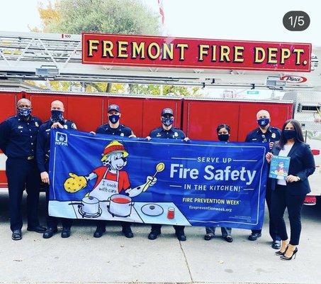 Providing education around Fire Safety