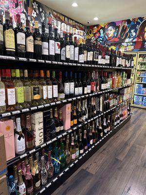 Wine section