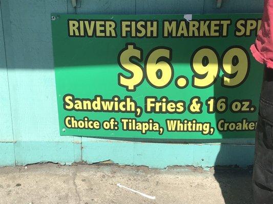 River fish market special