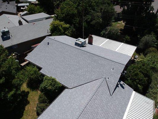 Owens Corning Duration Series roofing system; 50 year warranty.