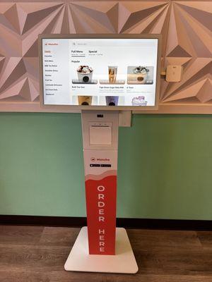 Self order kiosk