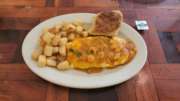 Crawfish Omlette