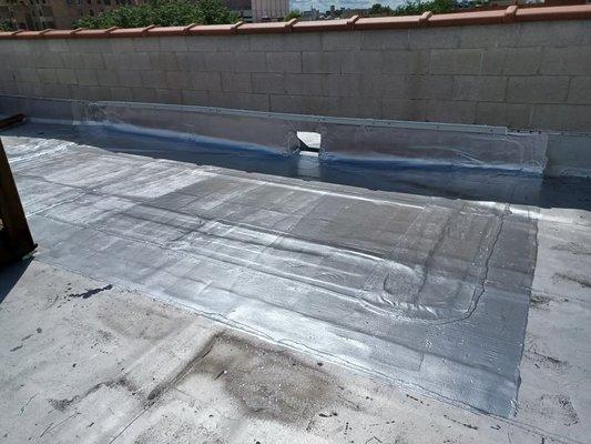 (After). #flatroofrepair