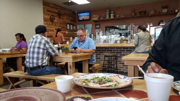 The best birria de chivo in town. The restaurant is very clean and the best, owner operated. I'm glad that my friend and I found this place.