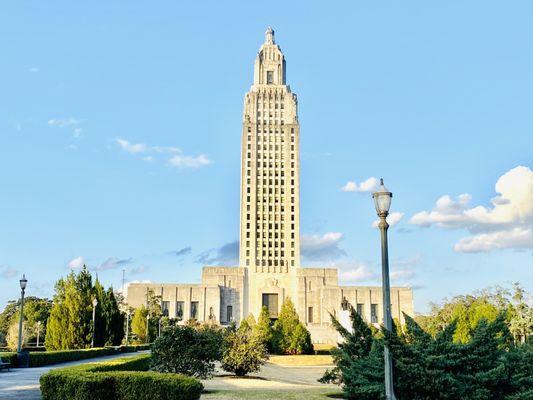 Capitol of Louisiana. Downtown Baton Rouge.