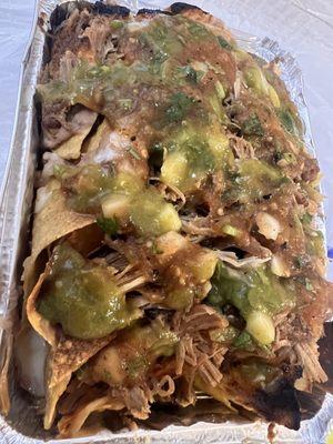 Carnitas Nachos wow so yummy