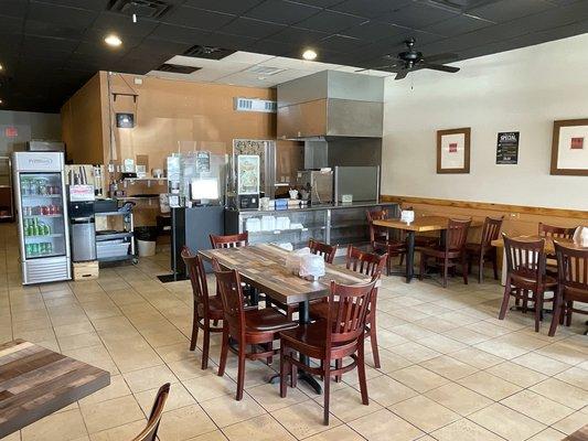 Counter and a Portion of the Dining Area