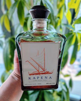 Kapena Li Hing tequila. Rec from Joe P.  For the aftah party..