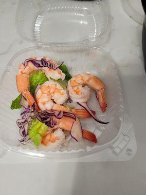 Extra side of shrimp ($4.69)