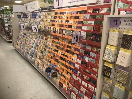 2 for $1 Hallmark Cards