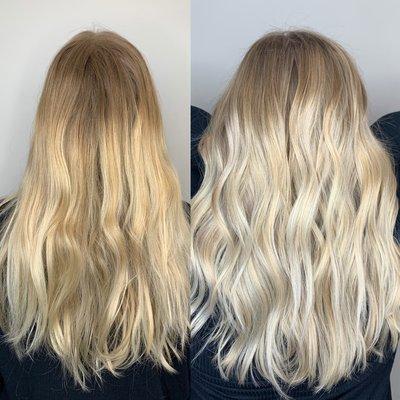 Icy blonde