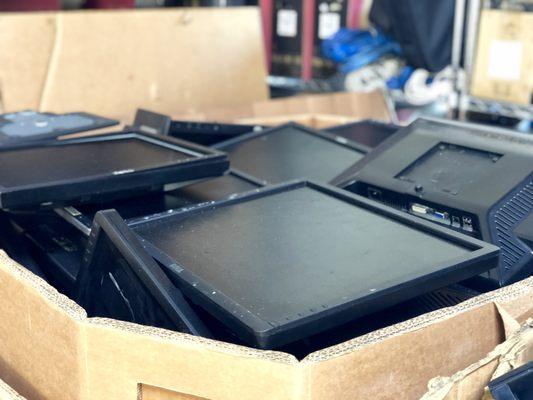 Donation of monitors