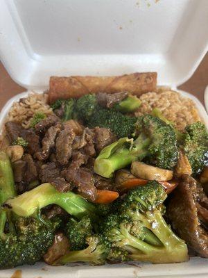 Beef and Broccoli...it was very good!!!