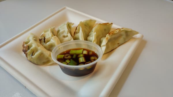 Edamame Steamed Dumplings