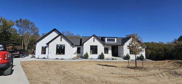 Another new construction home in progress is being cleaned by Scrubs Cleaning Services for the builder!