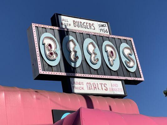 Sign along Sherman Way