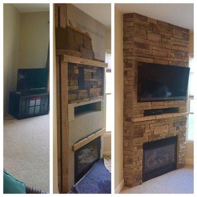 Fireplace Installation