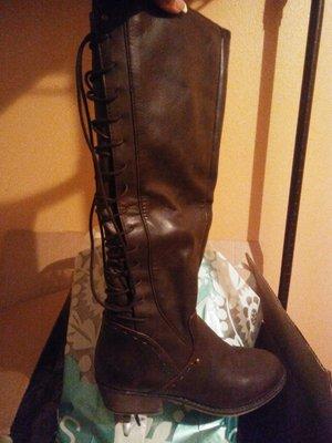 A pair of boots I bought for $9.99. Reg price was $44.99.