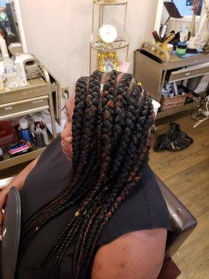 Feed-in braids