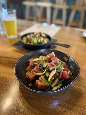 Poke & Brussel sprouts