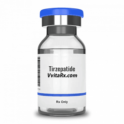 Tirzepatide available in 1-5mL amounts.