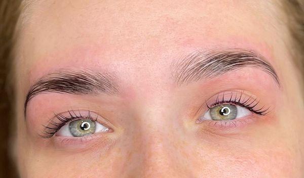 Lash & Brow Combo... lash lift and brow lamination with tint