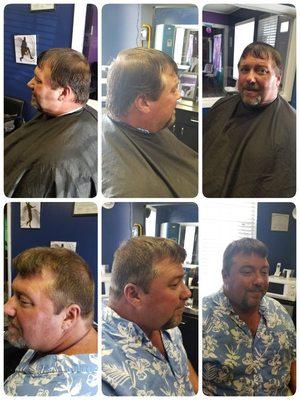 Men's Cut and Razor Shave