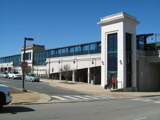 Fredericksburg train station where you can access the VRE and commute to Washington DC