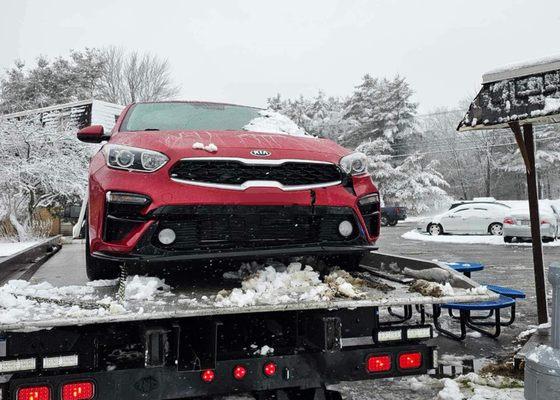 Towing truck Santa Monica California