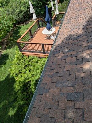 Gutter Cleaning and Mesh Gutter Cover Install