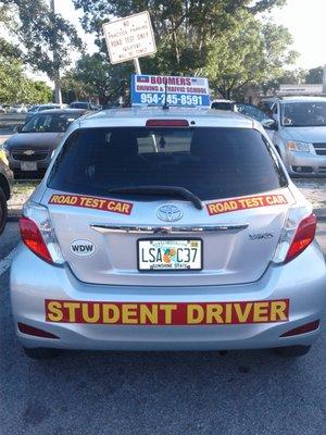 Boomers road test car