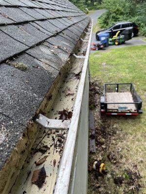 Gutter cleaning