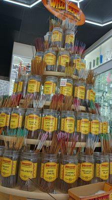 Did I mention that they have a HUGE tower of incredible incense!!