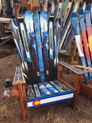 Colorado front board ski chair