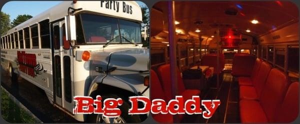 Big Daddy 35 passenger Party Bus