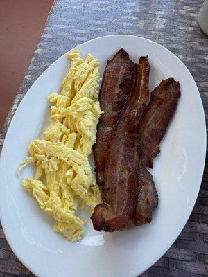 Eggs and bacon