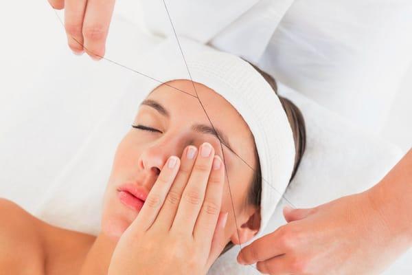 Perfect eyebrow threading at iBrow Threading Beaverton