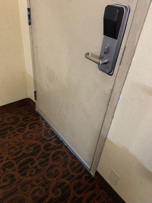 Filthy door