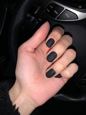 Matte Black Gel