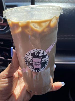 Girl Scout Cookie Iced Coffee