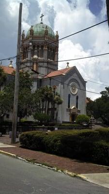 Flagler Memorial Presbyterian (as seen from the trolley)