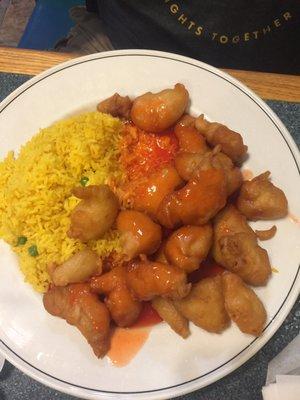 Sweet & Sour Chicken (white Meat)