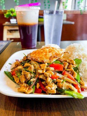 Thai basil chicken