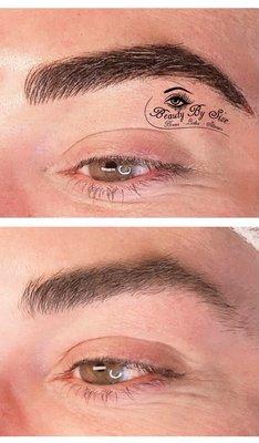 Mens dapper Brow                                             Nanobladed by Denise Size